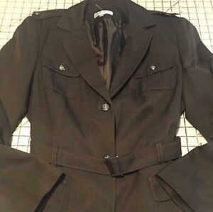 Emily Size 14/16 Belted Blazer